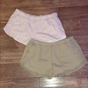 2-pack Aerie Sweat Shorts (L)